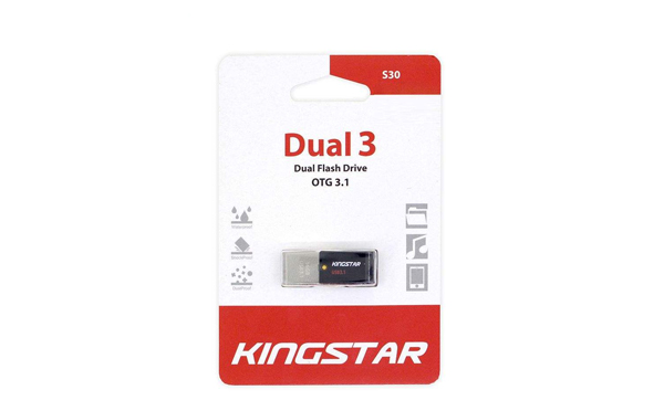 فلش مموری کینگ استار مدل S30 Dual 3 ظرفیت 64 گیگابایت