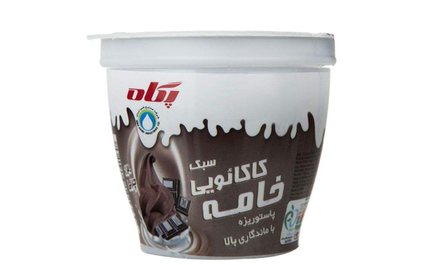 خامه کاکائویی پگاه 100 گرمی لیوانی