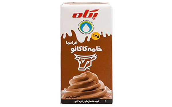 خامه کاکائو پگاه 200 گرمی